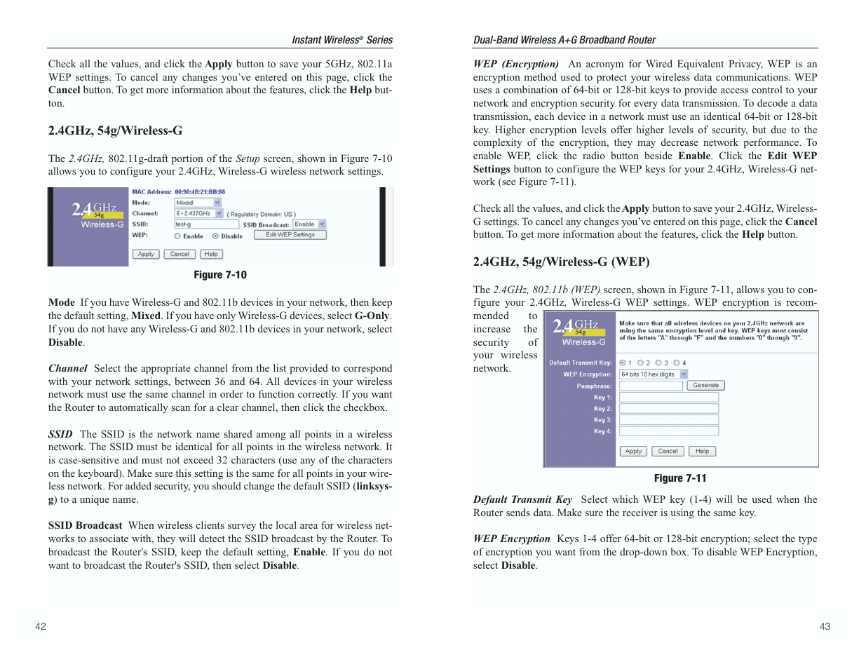 RF-Link WRT55AG User Manual | Page 25 / 62