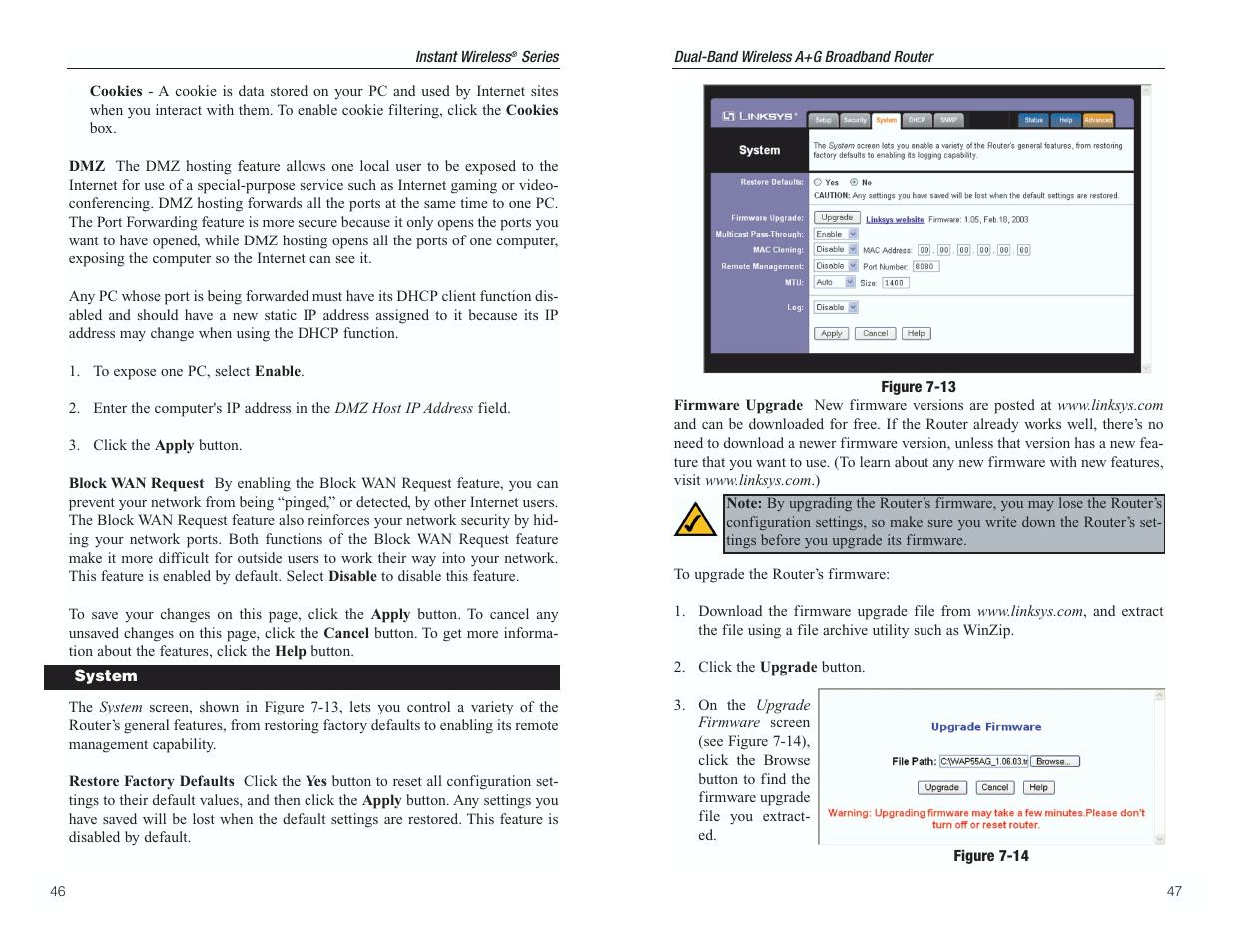 RF-Link WRT55AG User Manual | Page 27 / 62