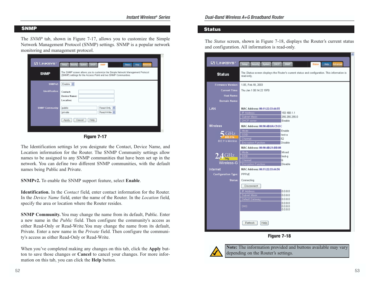 RF-Link WRT55AG User Manual | Page 30 / 62