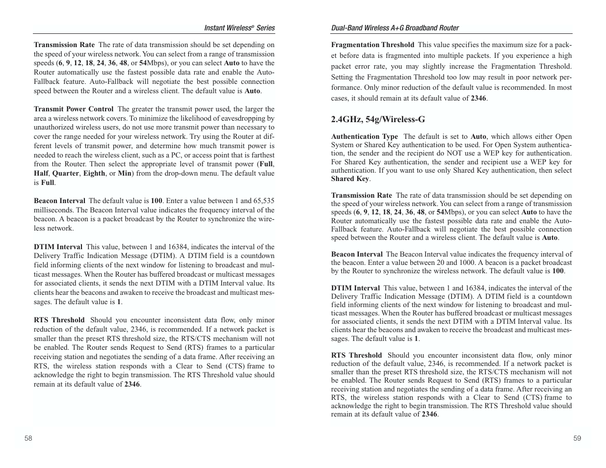 RF-Link WRT55AG User Manual | Page 33 / 62