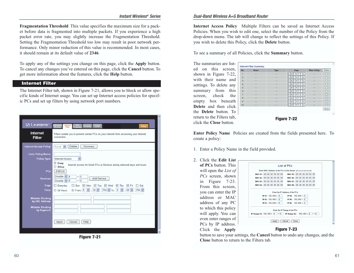 RF-Link WRT55AG User Manual | Page 34 / 62