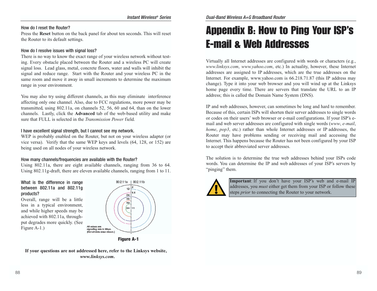 RF-Link WRT55AG User Manual | Page 48 / 62