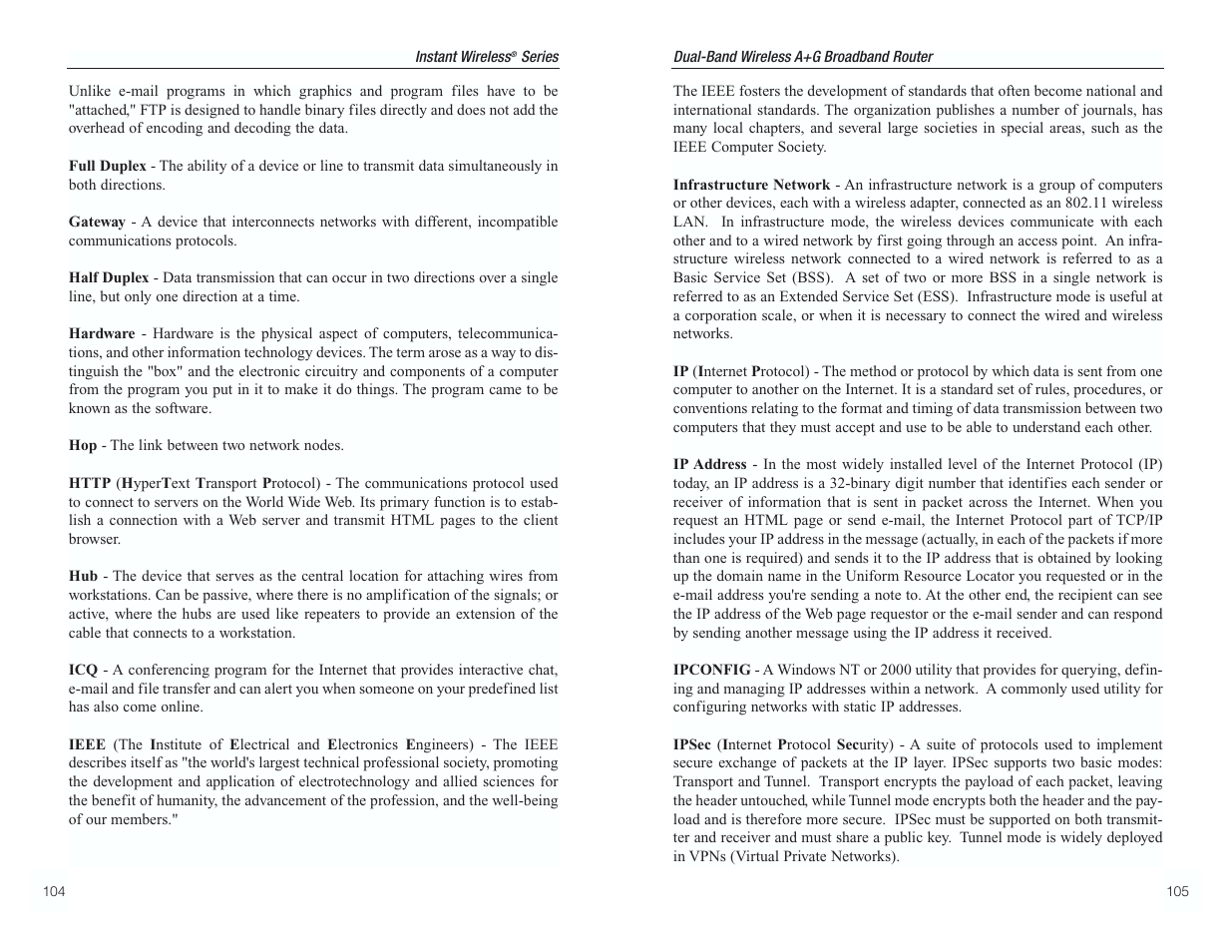 RF-Link WRT55AG User Manual | Page 56 / 62