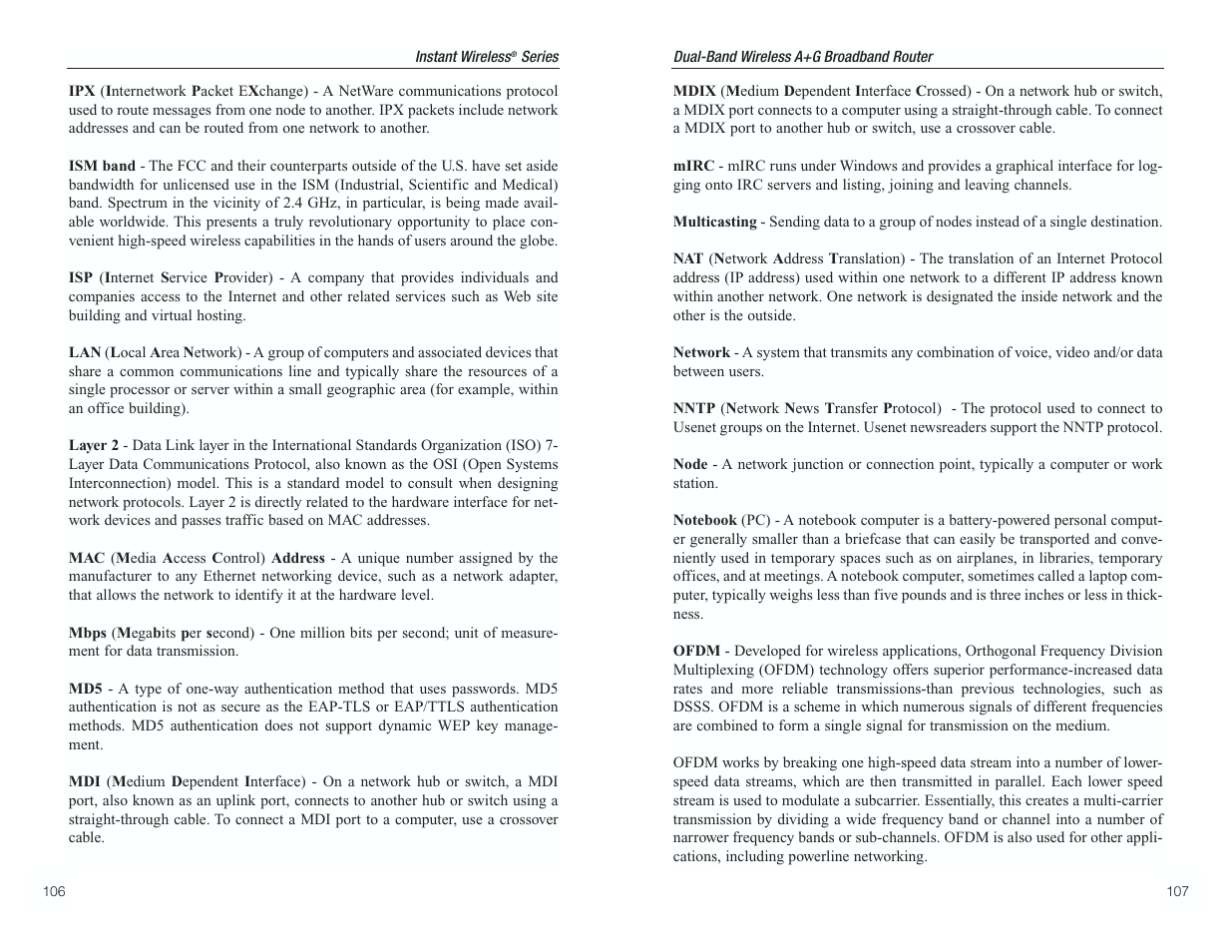 RF-Link WRT55AG User Manual | Page 57 / 62