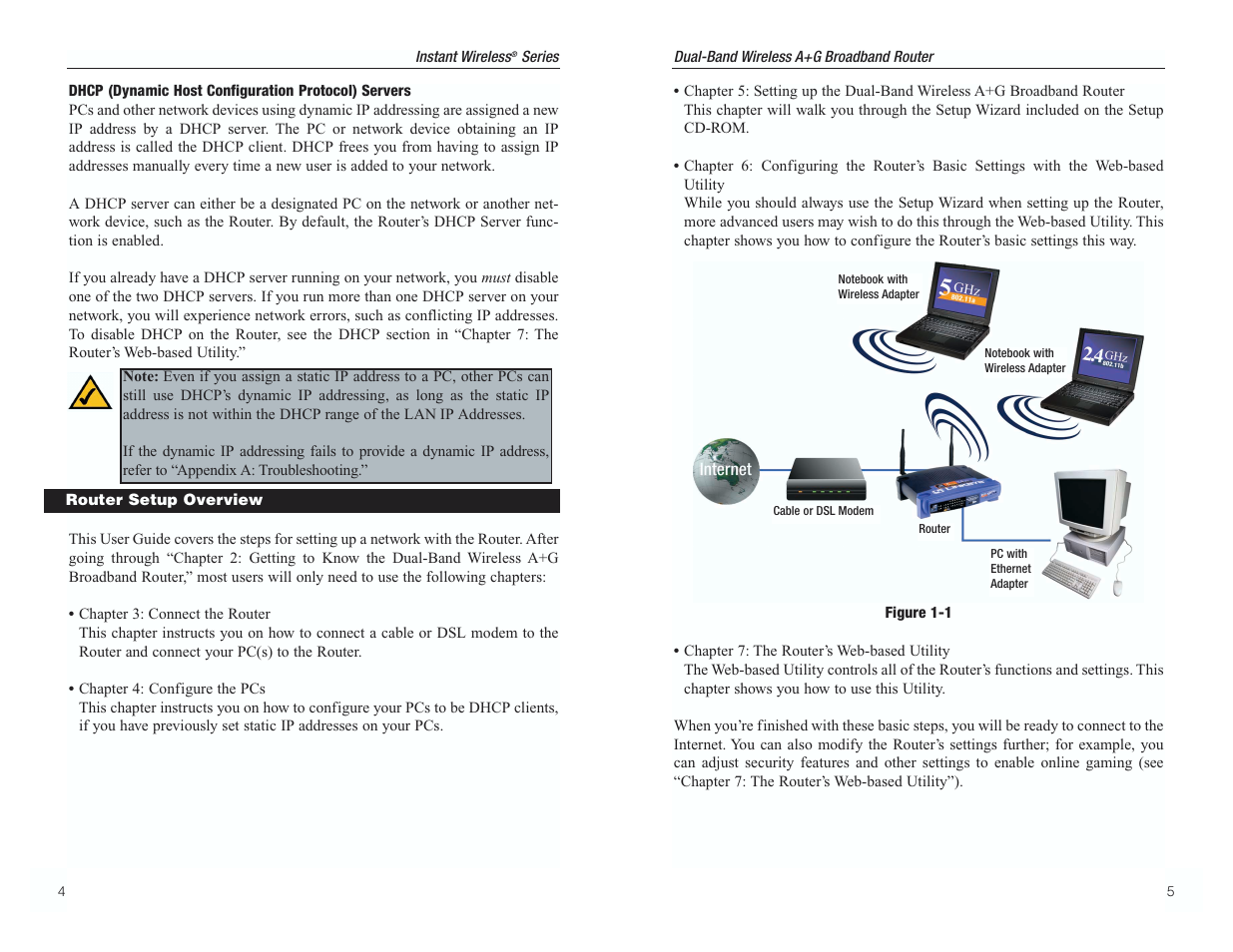 RF-Link WRT55AG User Manual | Page 6 / 62