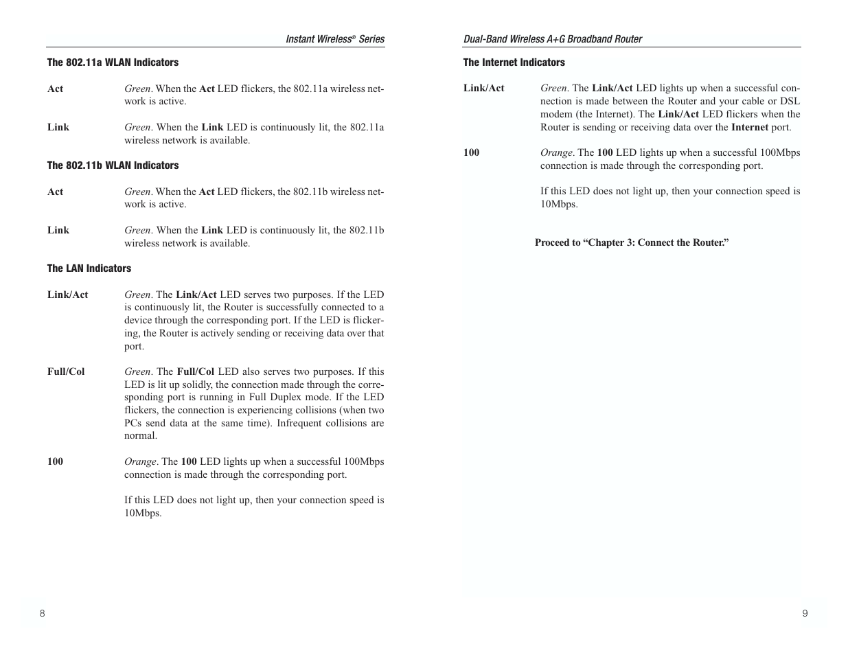 RF-Link WRT55AG User Manual | Page 8 / 62