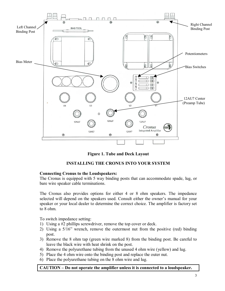 Rogue Audio Cronus User Manual | Page 3 / 9