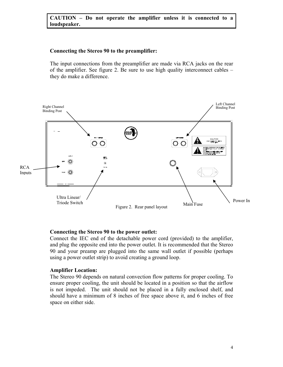 Rogue Audio Stereo 90 User Manual | Page 5 / 10