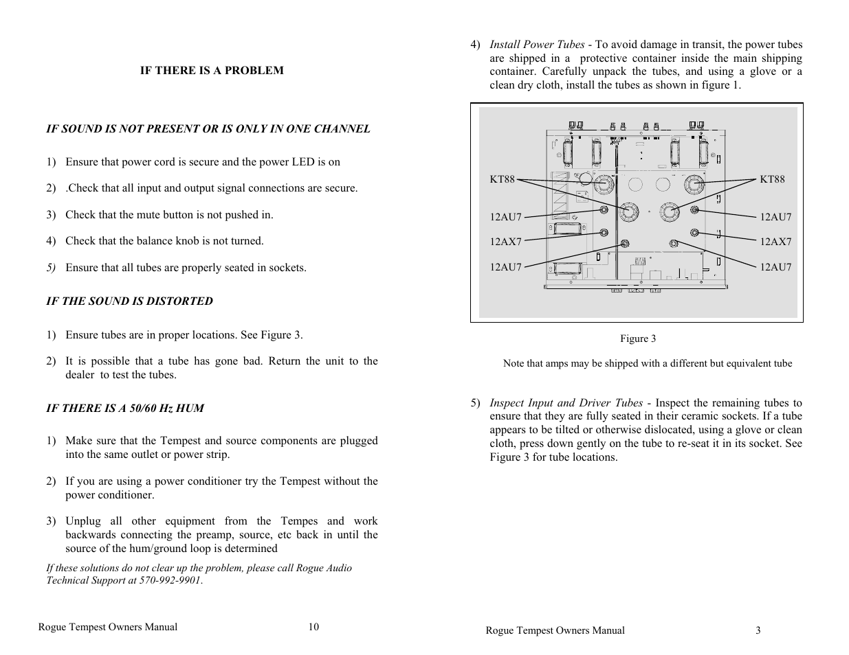 Rogue Audio Tempest Vacuum Tube Integrated Amplifier User Manual | Page 12 / 16
