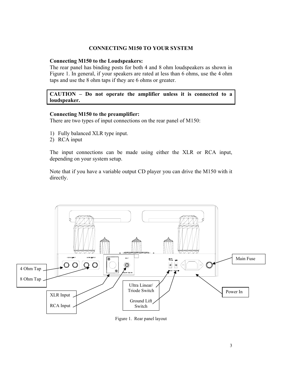 Rogue Audio M-150 User Manual | Page 4 / 10