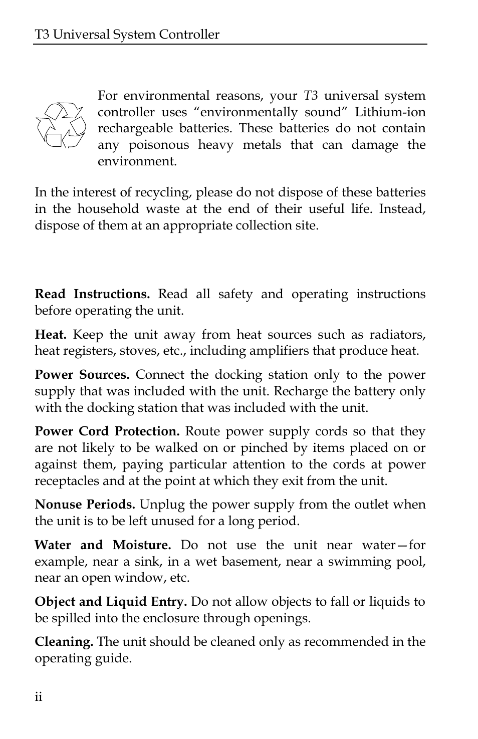 Remote Technologies IR-PRO T3 User Manual | Page 3 / 34