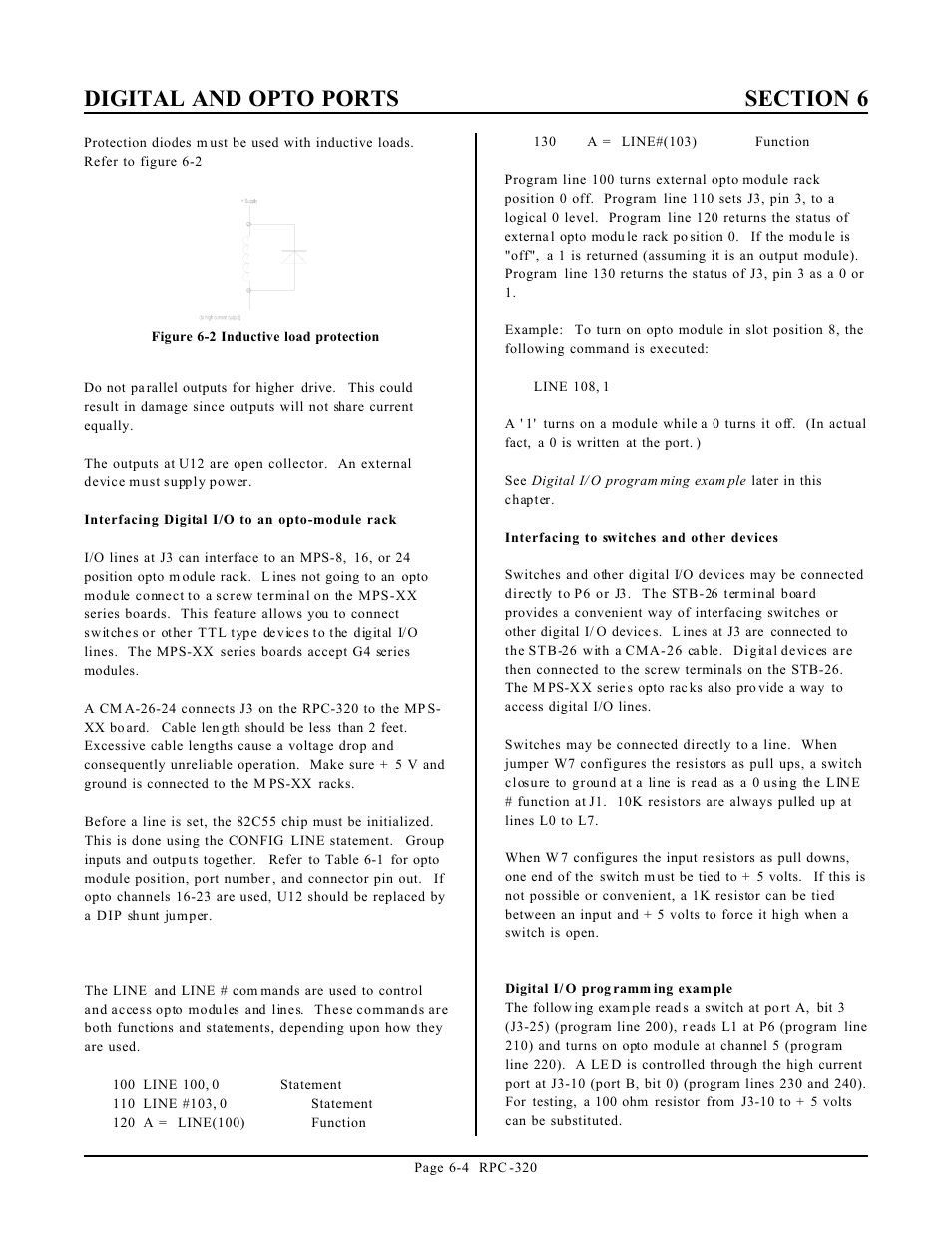 Remote Technologies RPC-320 User Manual | Page 26 / 51