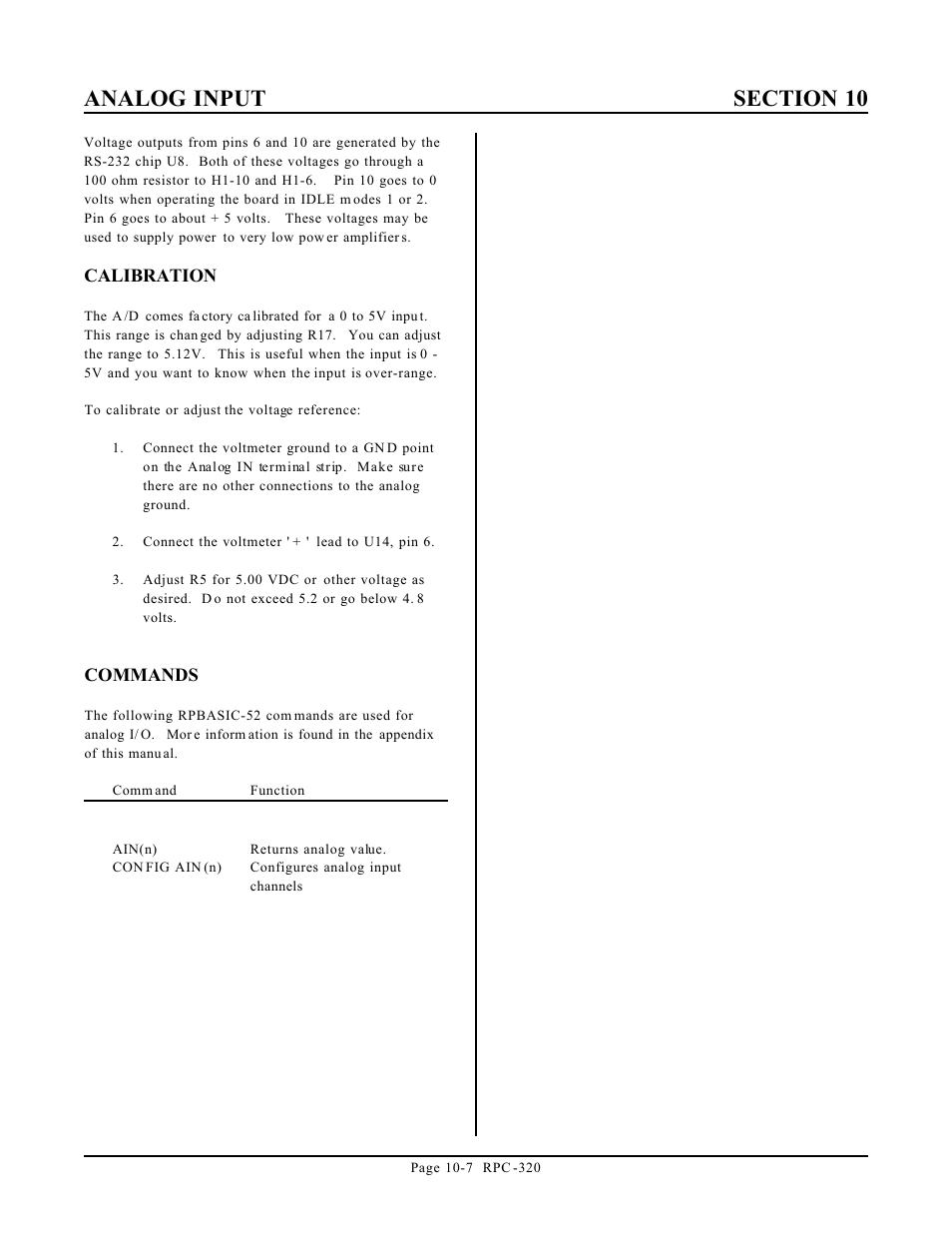 Remote Technologies RPC-320 User Manual | Page 42 / 51