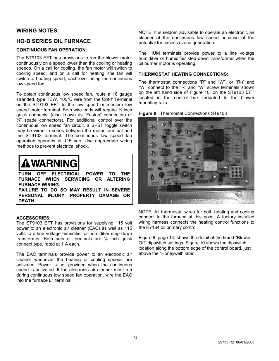 Royal Appliance Air Furnace User Manual | Page 24 / 40