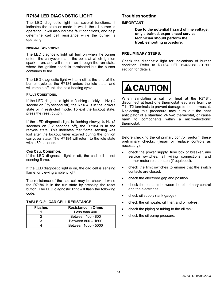 Royal Appliance Air Furnace User Manual | Page 31 / 40