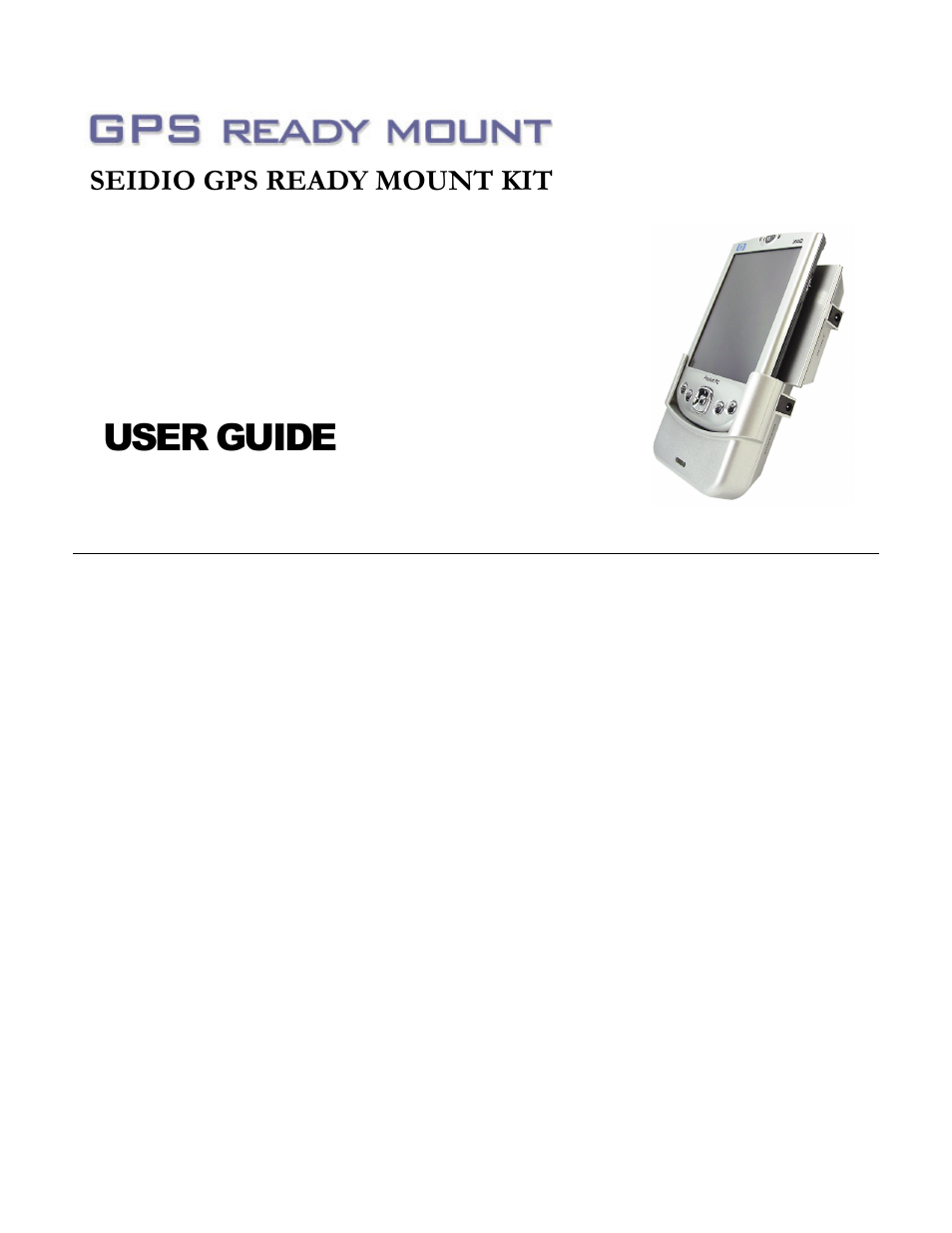 Rikaline GPS Kit User Manual | 7 pages