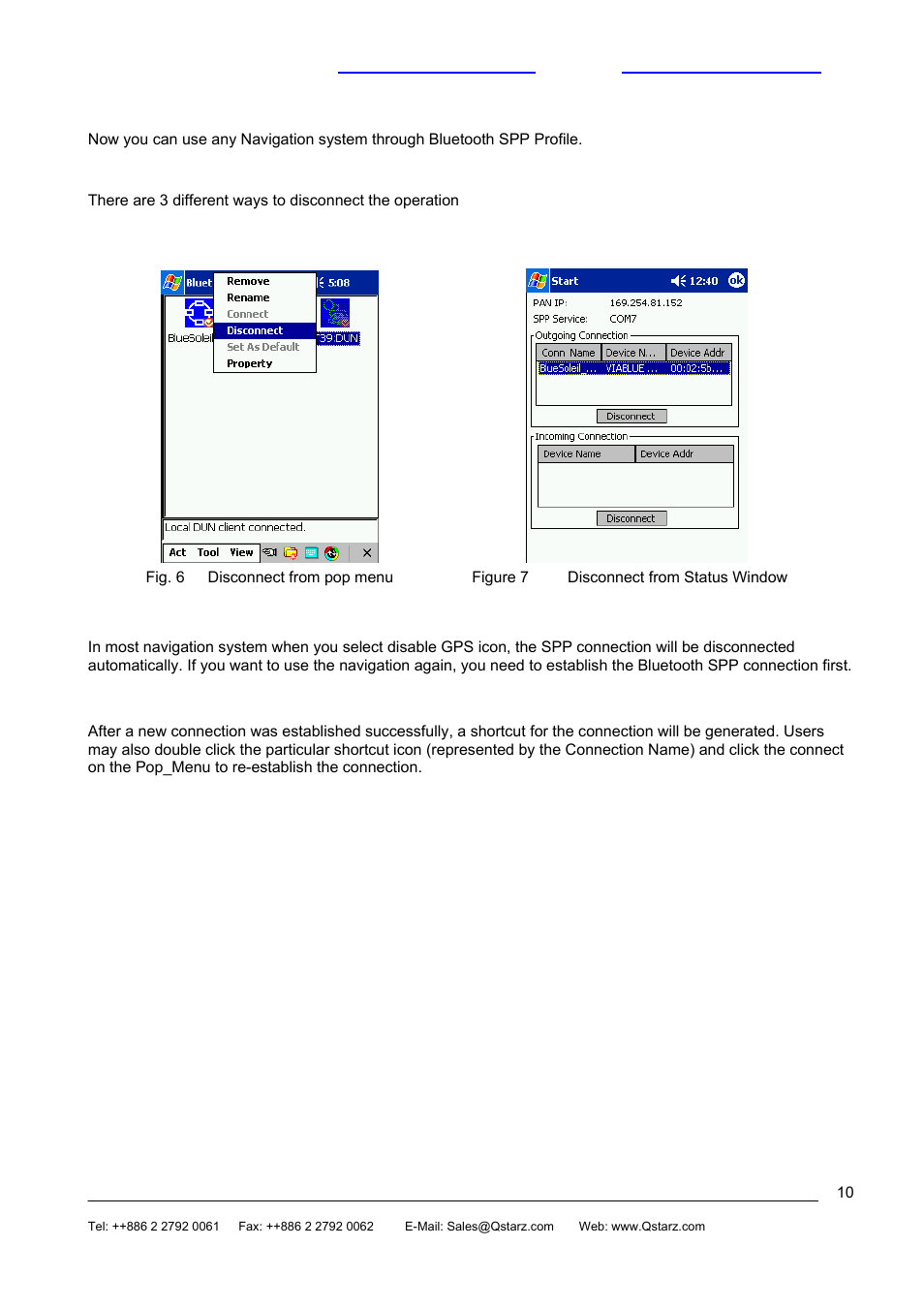 D.3 application, D.4 disconnect | Rikaline BT-Q880 User Manual | Page 10 / 19