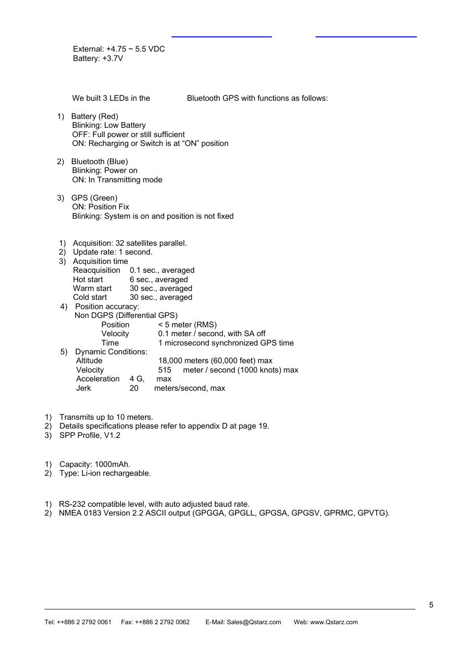 Rikaline BT-Q880 User Manual | Page 5 / 19