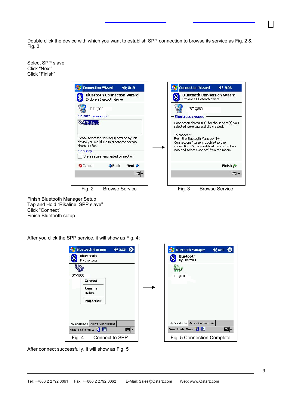 D.2 browse services | Rikaline BT-Q880 User Manual | Page 9 / 19