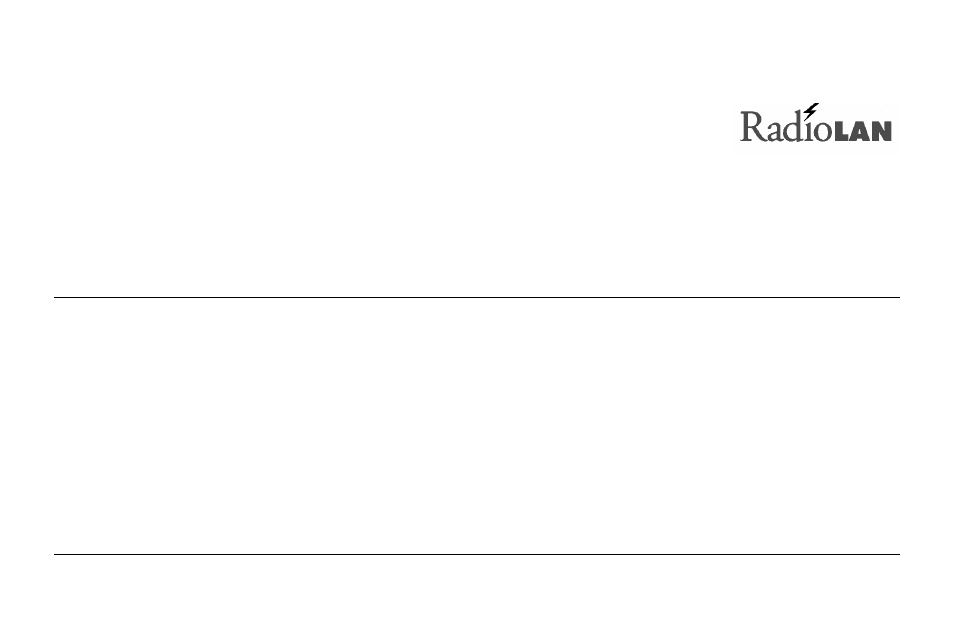 RadioLAN Campus BridgeLINK User Manual | 146 pages