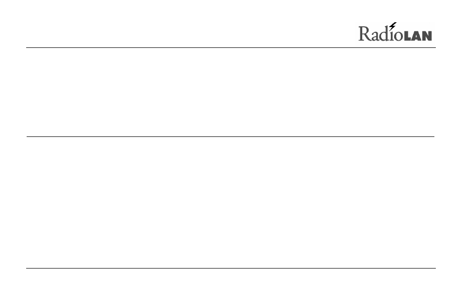 Configuration manager menu items | RadioLAN Campus BridgeLINK User Manual | Page 105 / 146