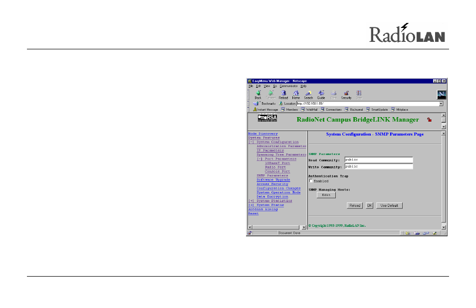 RadioLAN Campus BridgeLINK User Manual | Page 53 / 146