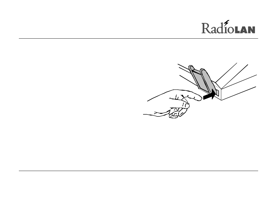 Removing the mobilink | RadioLAN 140 MOBILINK User Manual | Page 13 / 24