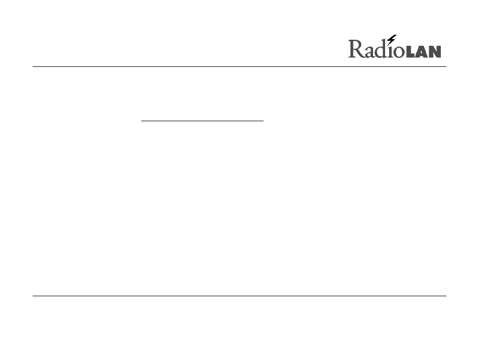 RadioLAN 140 MOBILINK User Manual | Page 18 / 24