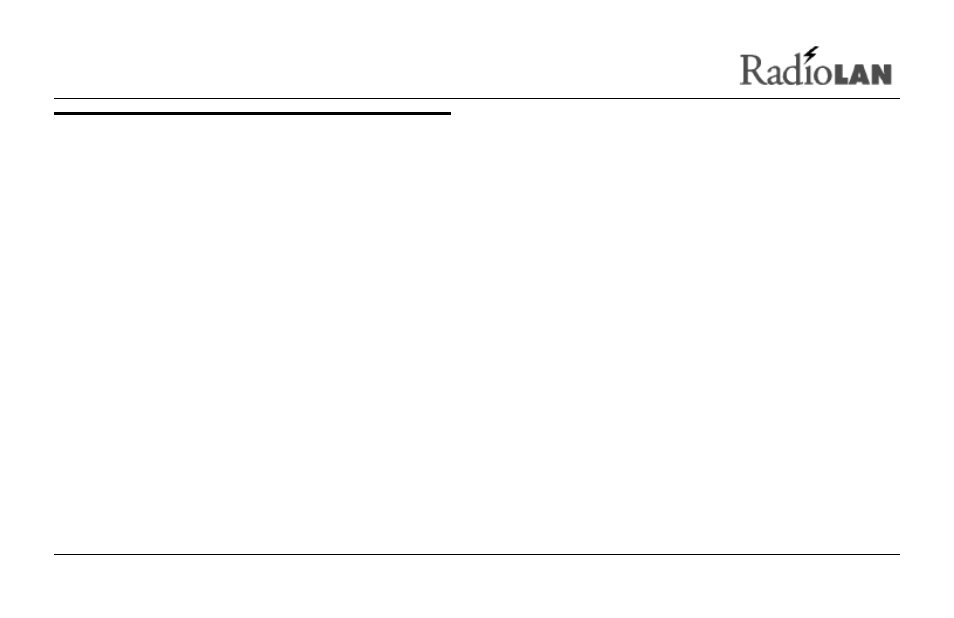 RadioLAN DockLINK User Manual | Page 109 / 118