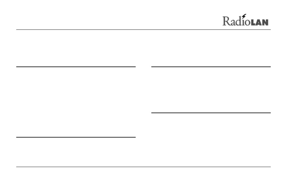 RadioLAN DockLINK User Manual | Page 116 / 118