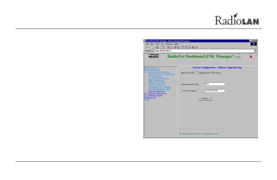 RadioLAN DockLINK User Manual | Page 60 / 118