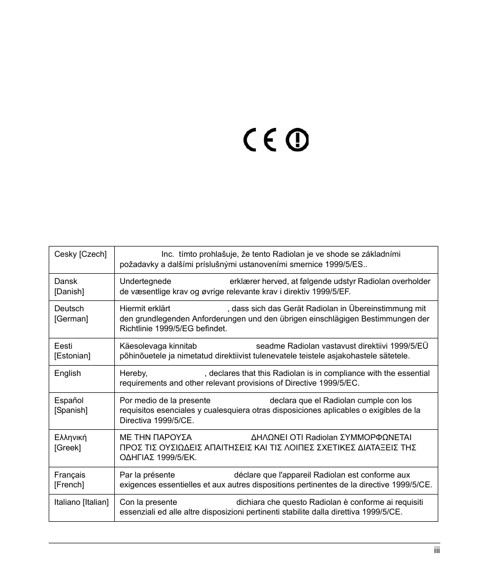 RadioLAN WNR834B User Manual | Page 3 / 118