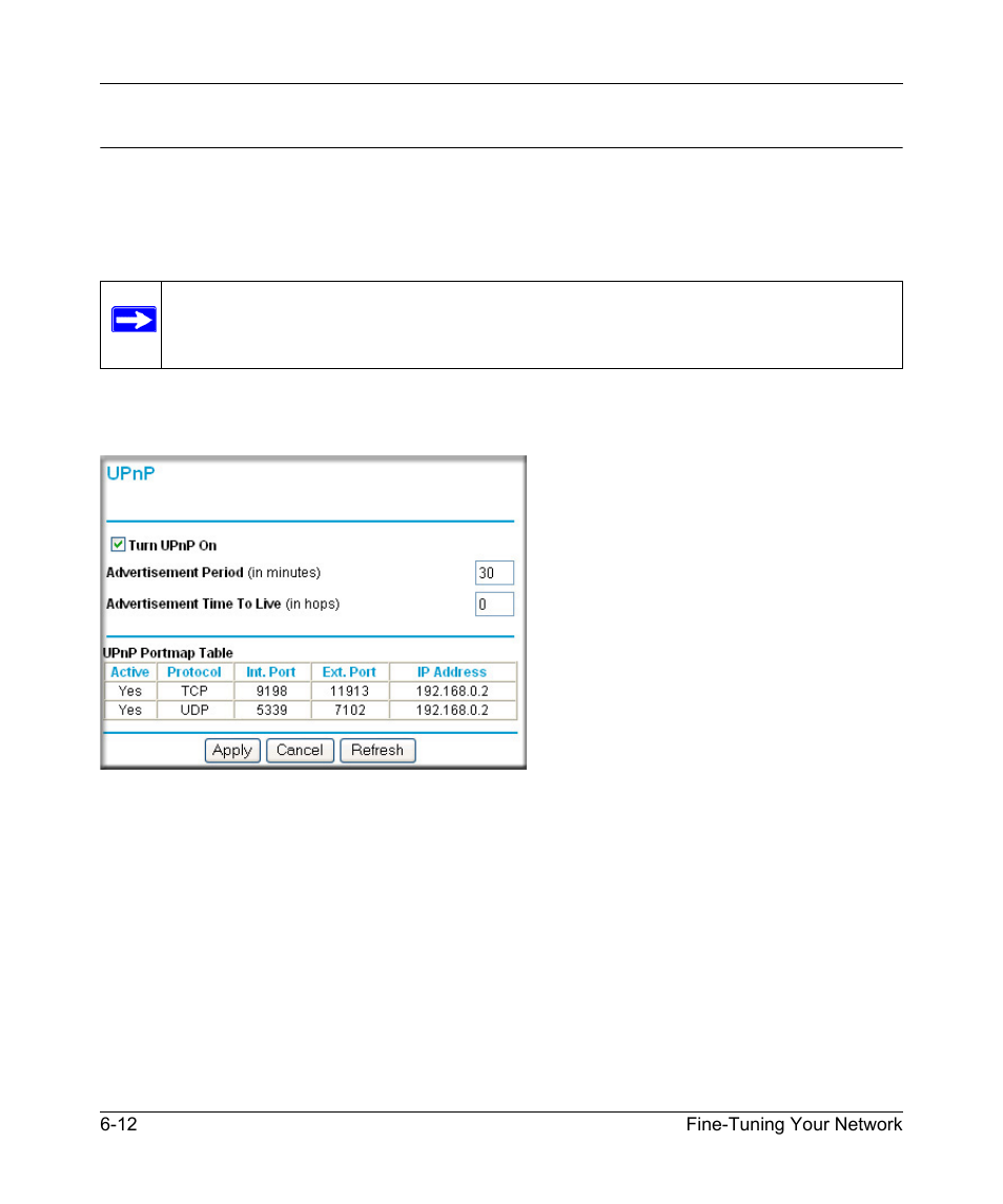 Using universal plug and play, Using universal plug and play -12, Using | RadioLAN WNR834B User Manual | Page 76 / 118