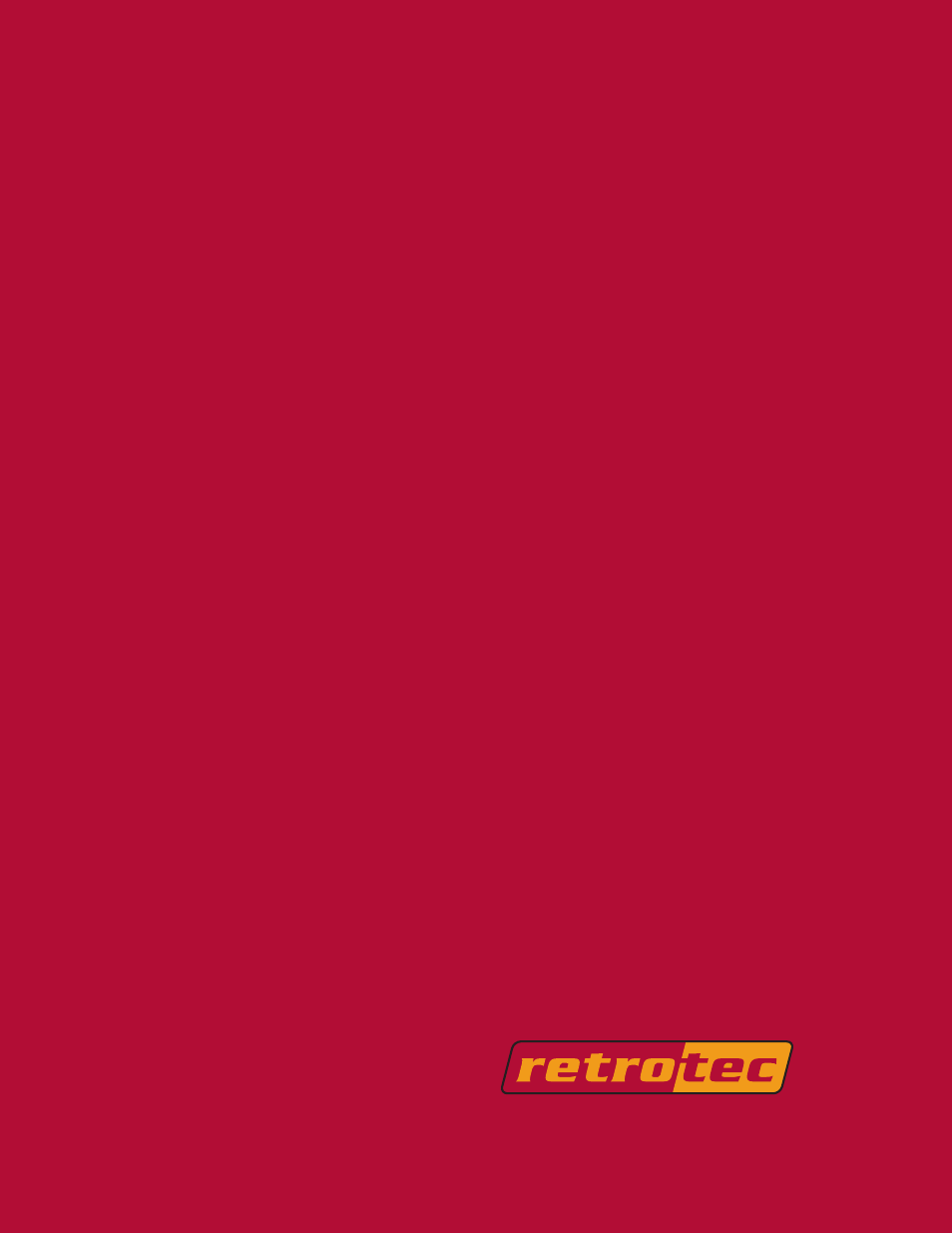 Retrotech DM-2A User Manual | Page 60 / 60