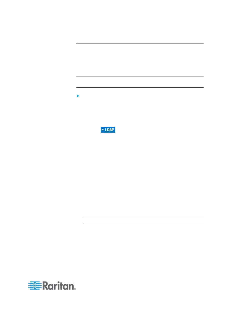 Implementing ldap/ldaps remote authentication | Raritan Engineering KX2-864 User Manual | Page 118 / 321
