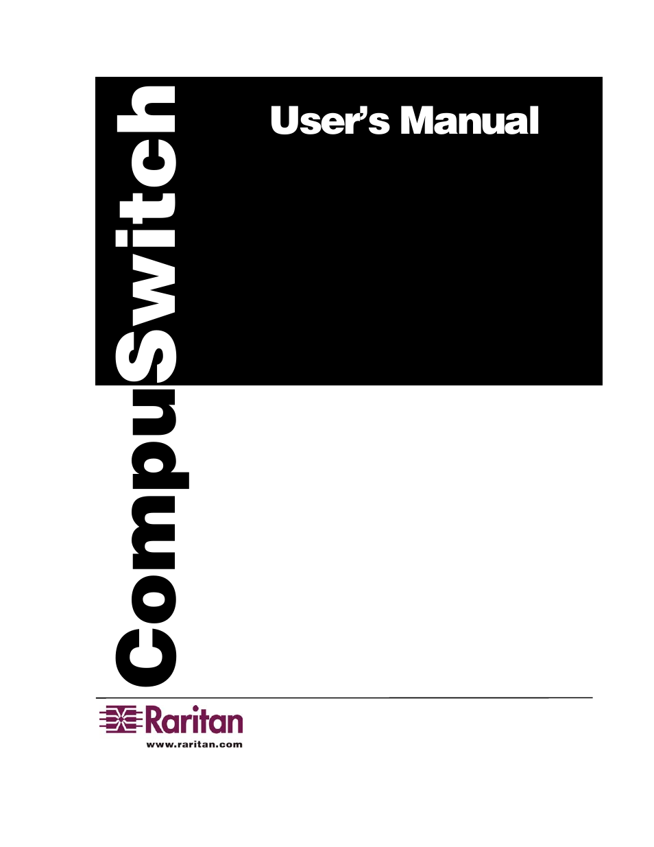 Raritan Engineering CS2(R) User Manual | 21 pages