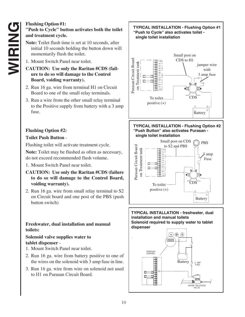 Wiring | Raritan Engineering PST*03 User Manual | Page 10 / 16
