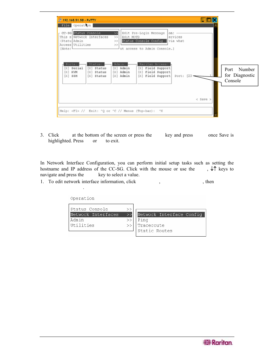 Figure 263 edit status console config | Raritan Engineering Command Center CC-SG User Manual | Page 225 / 270