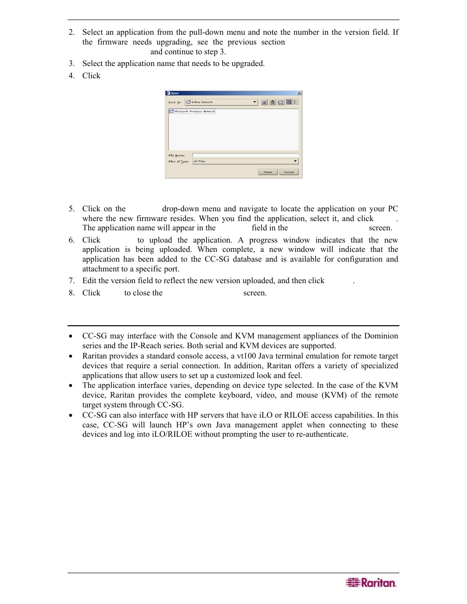 Figure 10 cc-sg application search window | Raritan Engineering Command Center CC-SG User Manual | Page 27 / 270