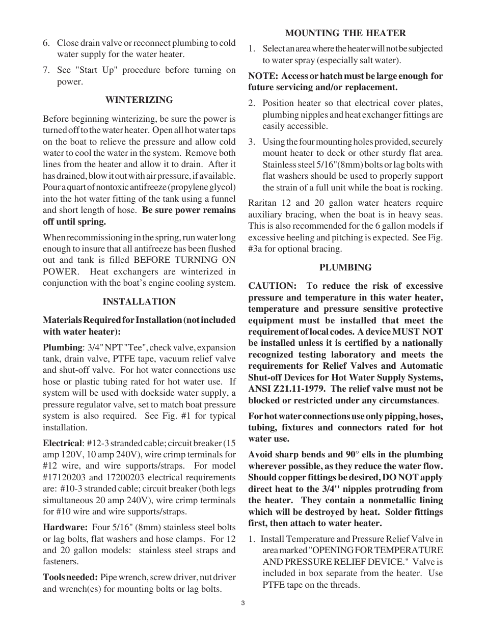 Raritan Engineering 1700 User Manual | Page 3 / 8