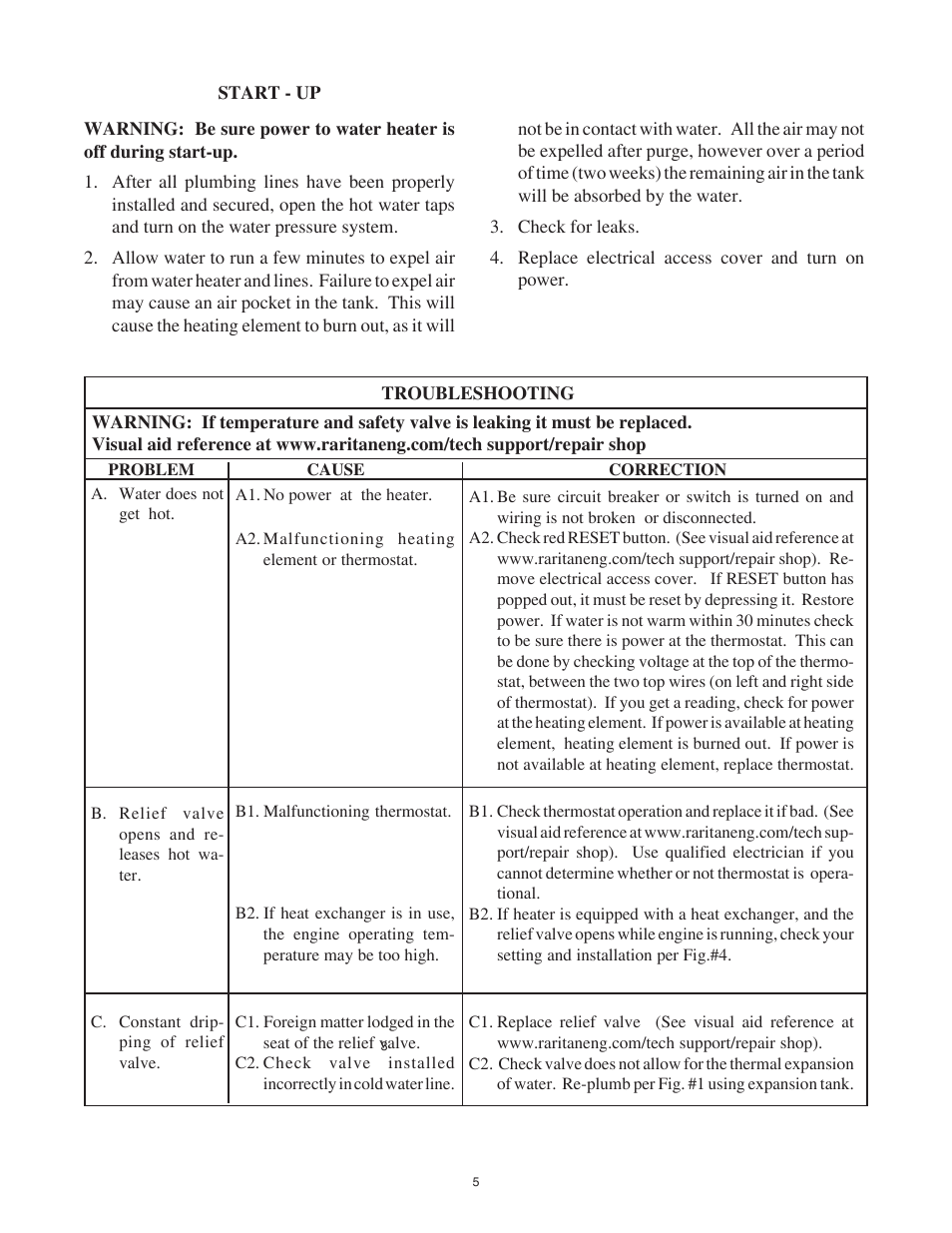 Raritan Engineering 1700 User Manual | Page 5 / 8