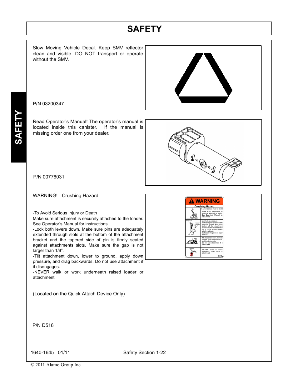 Safety | Rhinotek 1645 User Manual | Page 26 / 102