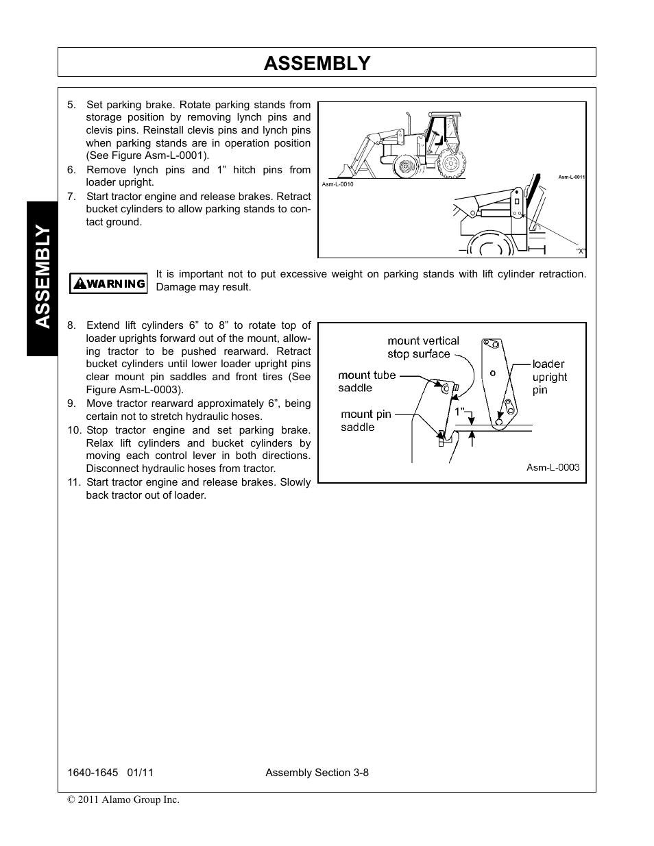 Assembly, Assembl y | Rhinotek 1645 User Manual | Page 42 / 102