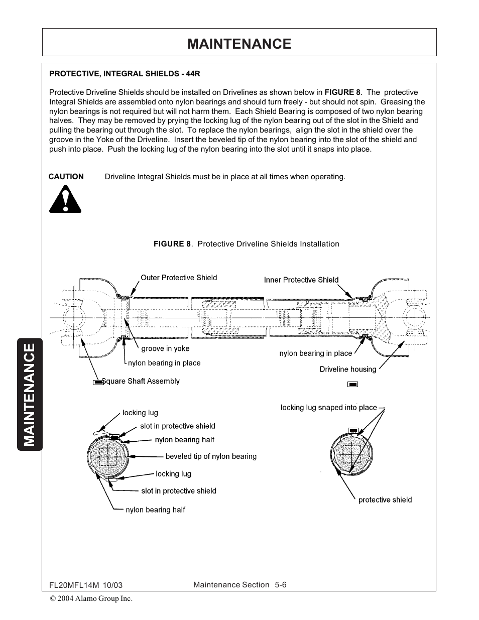 Maintenance | Rhinotek RHINO FL20 User Manual | Page 136 / 152