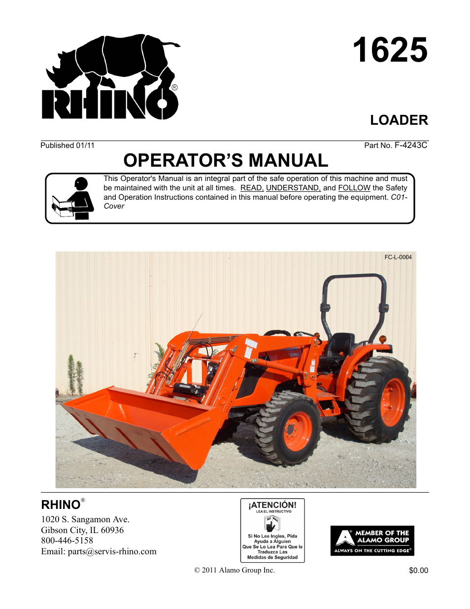 Rhinotek F-4243C User Manual | 112 pages