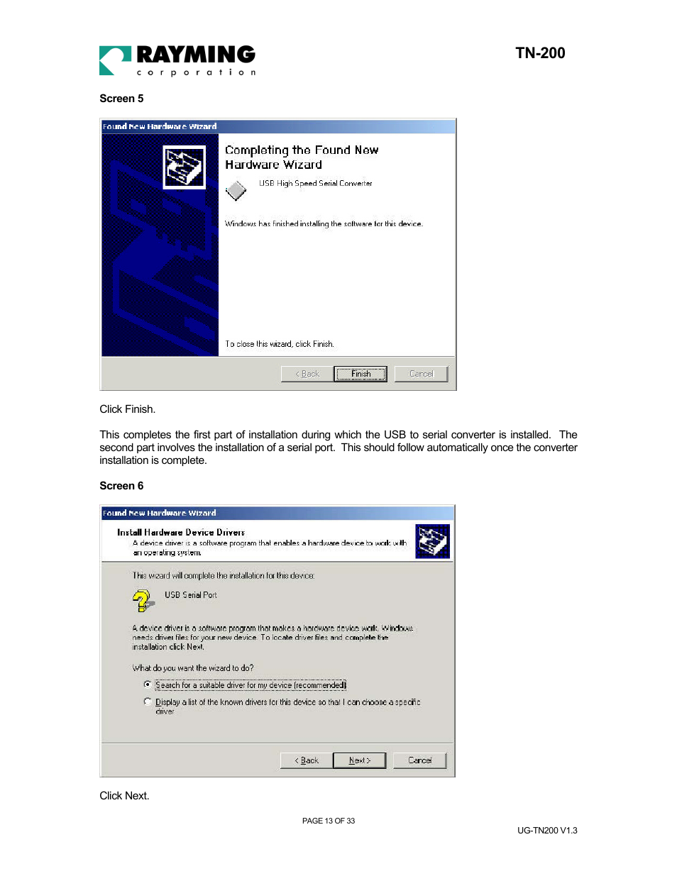Tn-200 | Rayming TN-200 User Manual | Page 13 / 33
