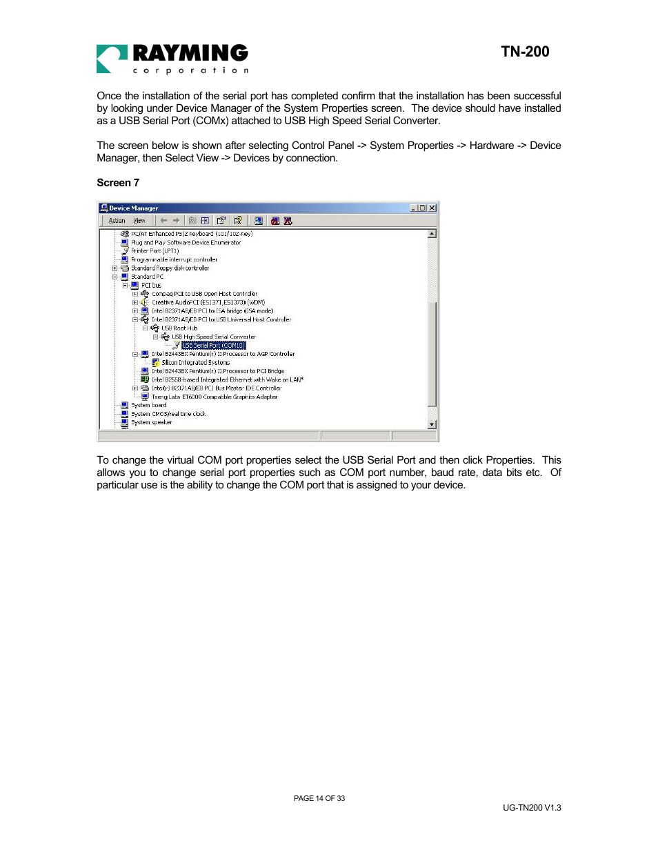 Tn-200 | Rayming TN-200 User Manual | Page 14 / 33