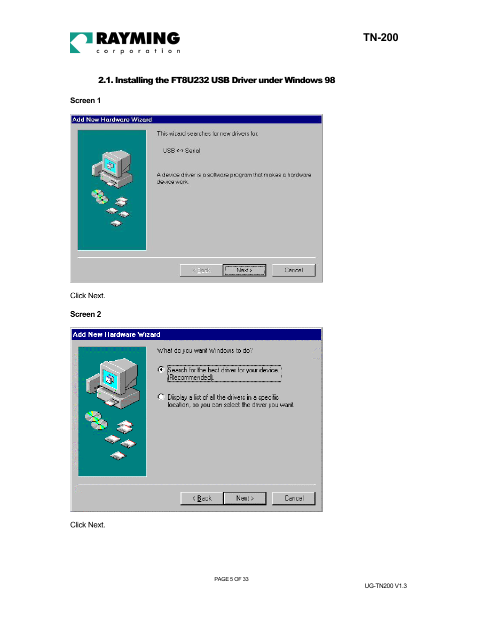 Tn-200 | Rayming TN-200 User Manual | Page 5 / 33