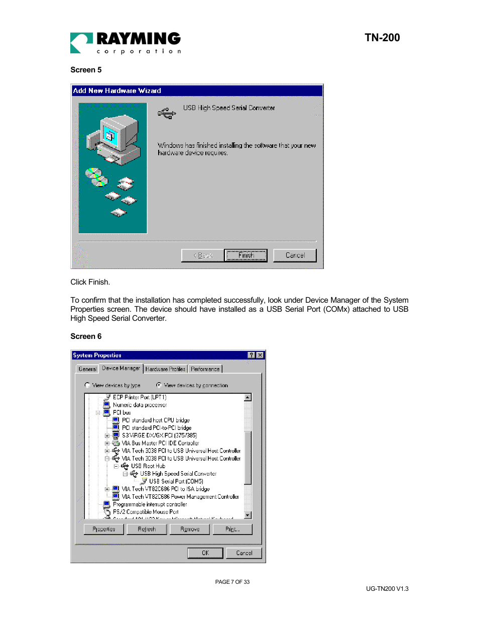 Tn-200 | Rayming TN-200 User Manual | Page 7 / 33