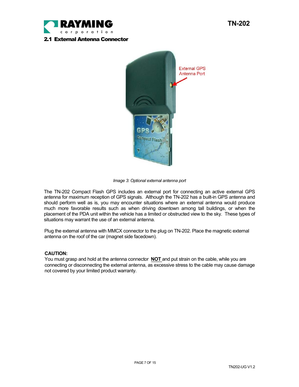 Tn-202 | Rayming TN-202 User Manual | Page 7 / 15